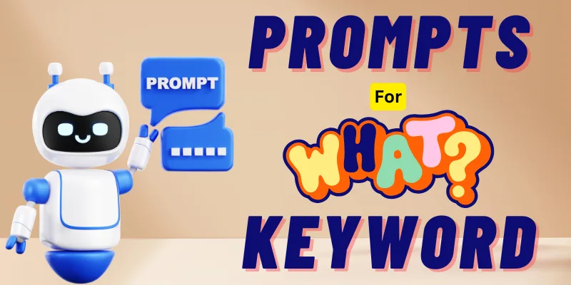 Prompts for ChatGPT